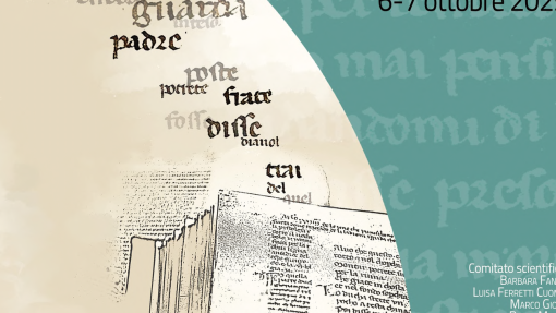 Convegno &quot;Dante Digitale. Classificazione, edizione e lessico della Commedia attraverso le Digital Humanities&quot;