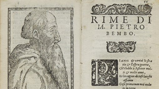 Cfp “Le Rime di Pietro Bembo”