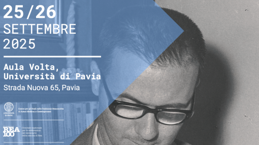 Convegno &quot;Le carte di Don Mimì. Domenico Rea negli archivi italiani&quot;