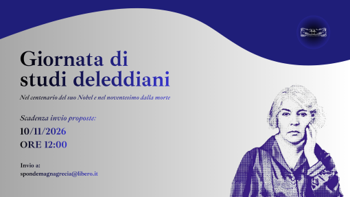 Cfp "Giornata di studi deleddiani"