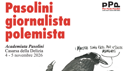 Cfp Scuola di formazione "Academiuta Pasolini 2026"