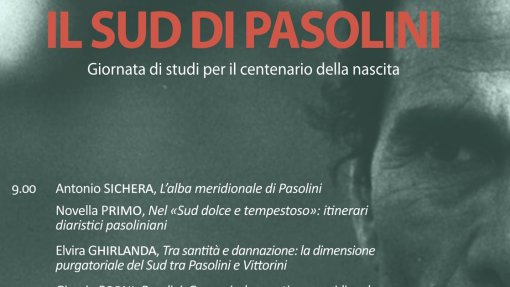 Giornata di studi &quot;Il Sud di Pasolini&quot;