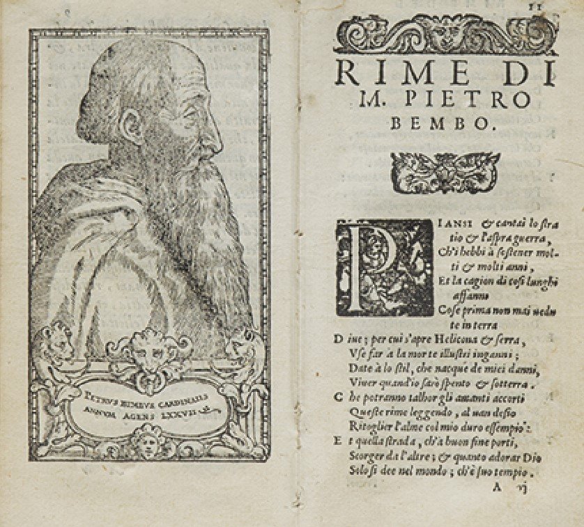 Cfp “Le Rime di Pietro Bembo”