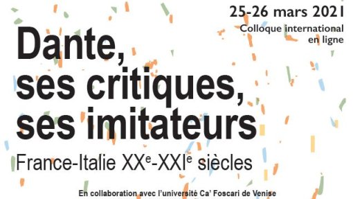 Dante, ses critiques, ses imitateurs