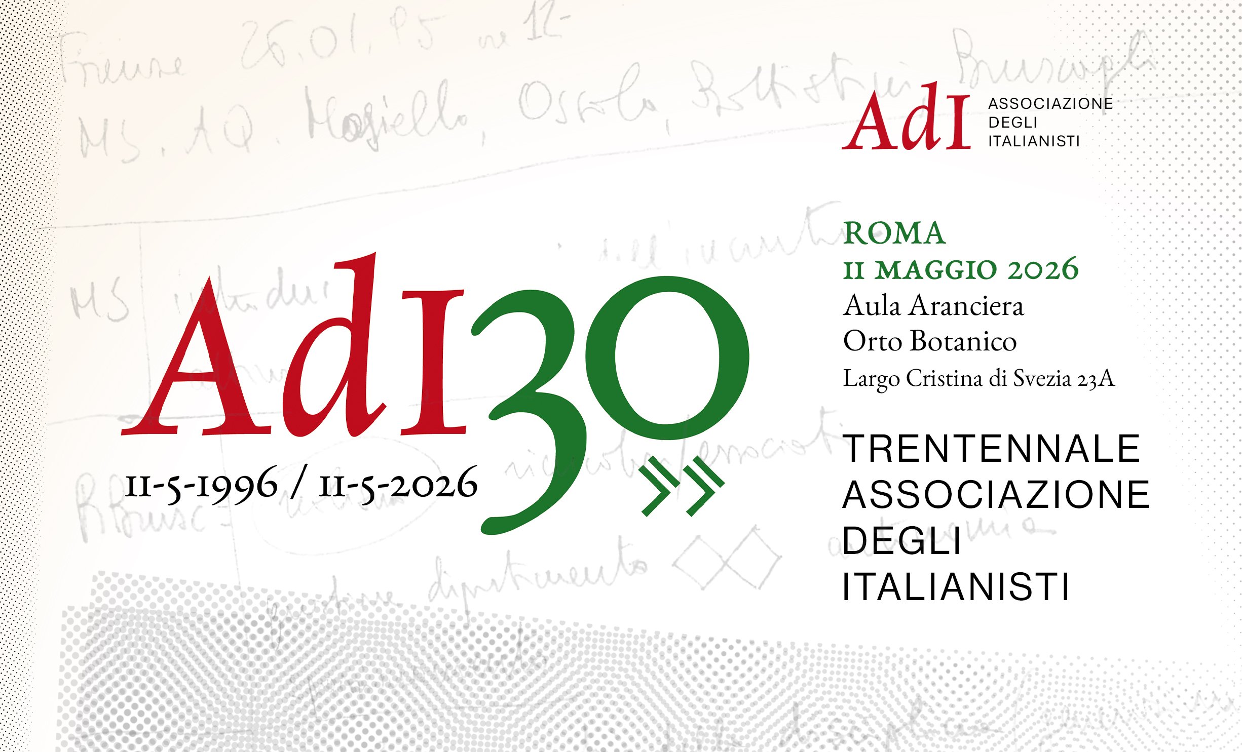 Trentennale dell'AdI