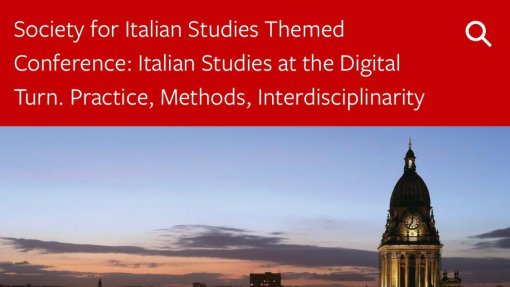 SIS Conference &#039;Italian Studies at the Digital Turn&#039;