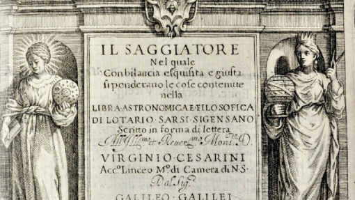 Convegno &quot;Il Saggiatore all&#039;incrocio dei saperi&quot;