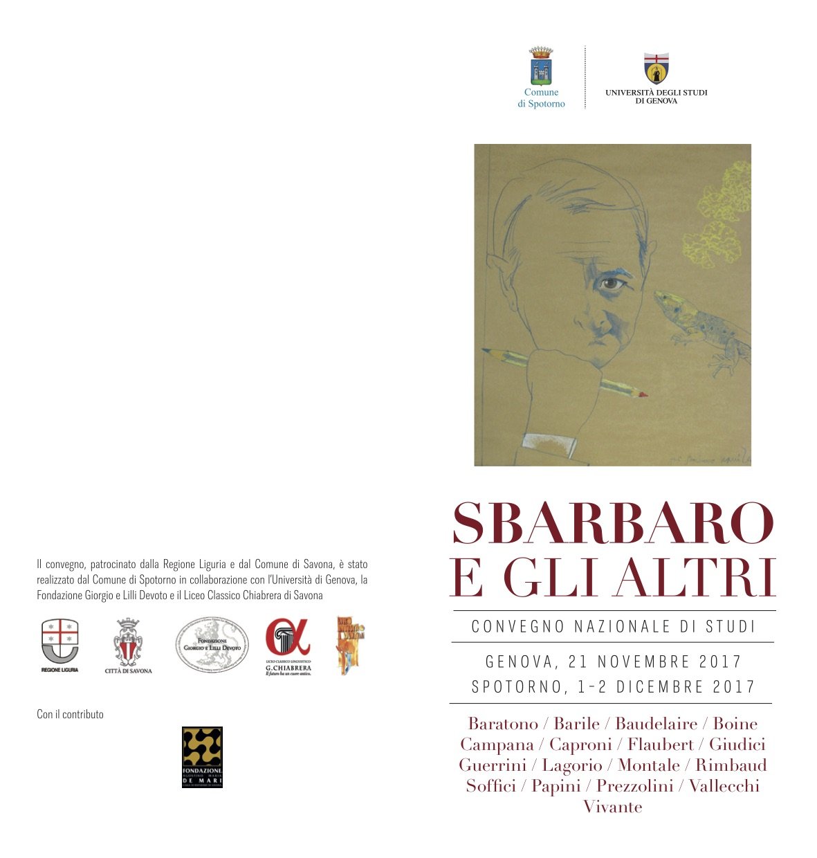 Sbarbaro e gli altri. Convegno nazionale di studi