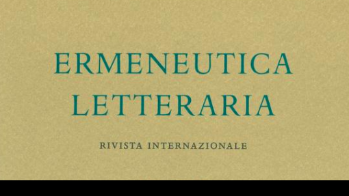 CFP "Ermeneutica letteraria" n. 23, 2027