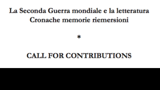 La Seconda Guerra mondiale e la letteratura. Cronache memorie riemersioni
