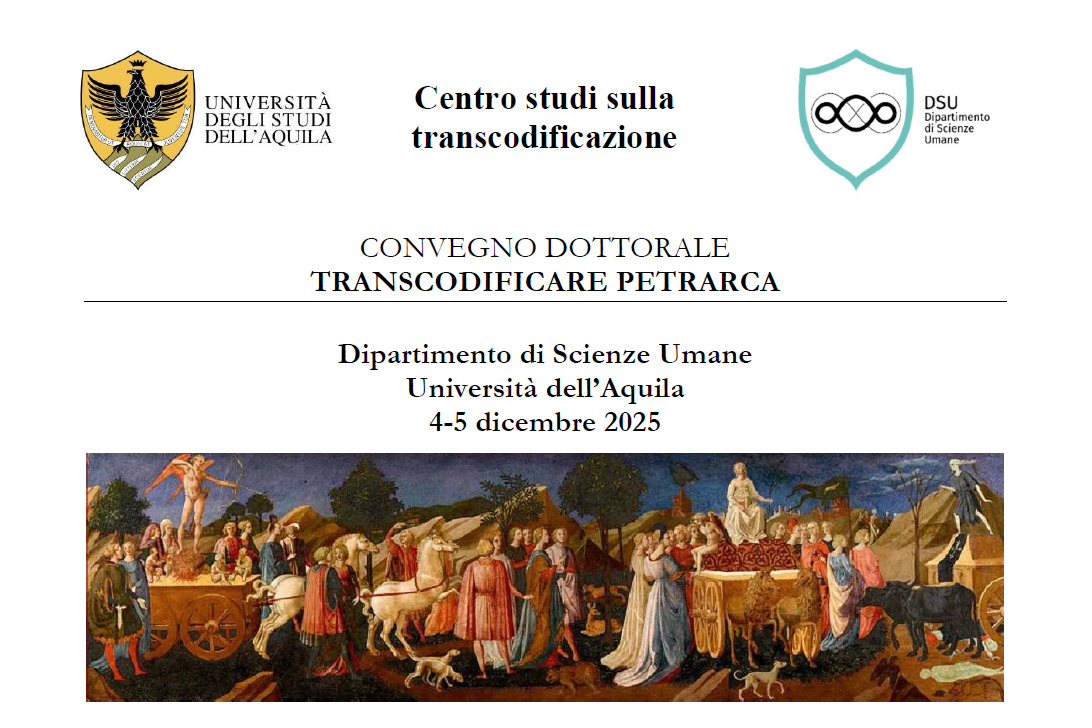 Cfp Convegno “Transcodificare Petrarca”