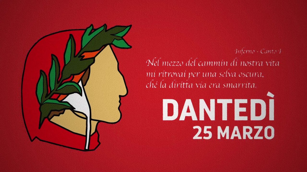Dantedì, 25 marzo Dante a mezzogiorno