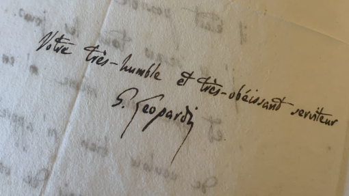 Cfp RISL - Rivista Internazionale di Studi Leopardiani