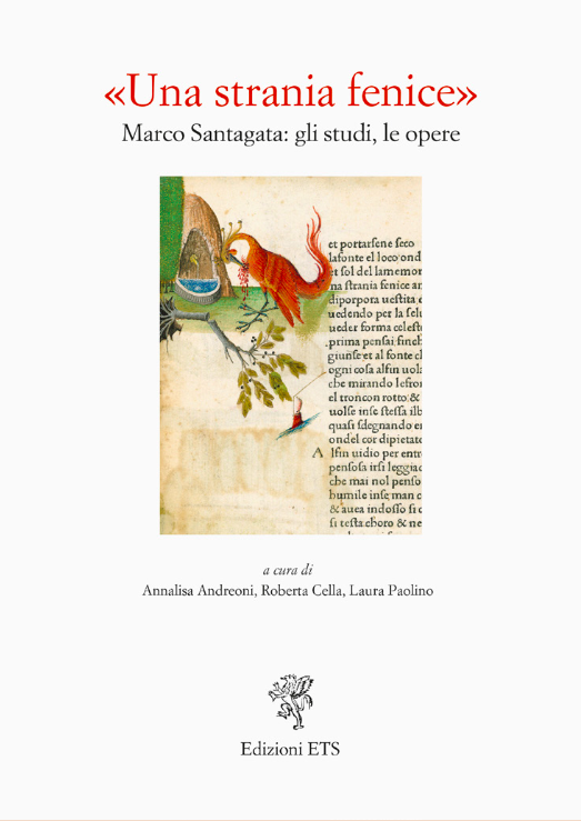 Presentazione di &quot;«Una strania fenice». Marco Santagata: gli studi, le opere&quot;