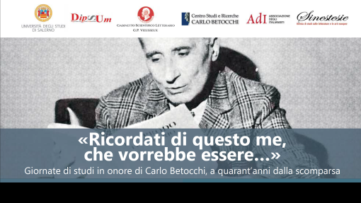 Giornate di studi in onore di Carlo Betocchi