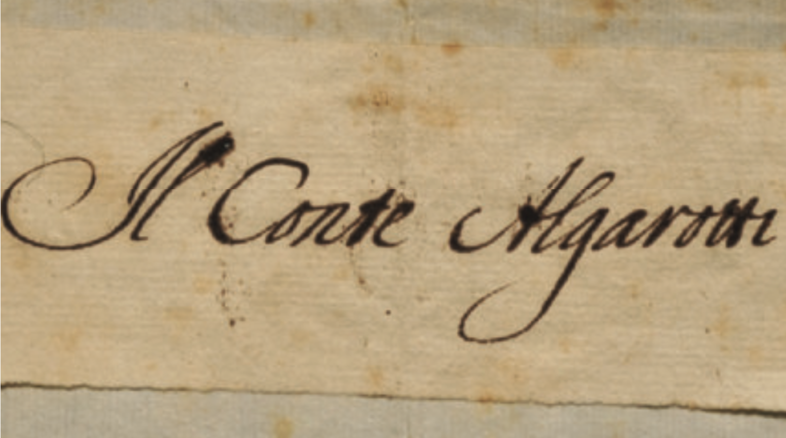 Edizioni digitali di epistolari settecenteschi: Algarotti, Metastasio e Foscolo