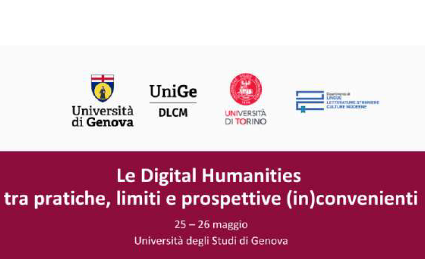 CFP "Le Digital Humanities tra pratiche, limiti e prospettive (in)convenienti"