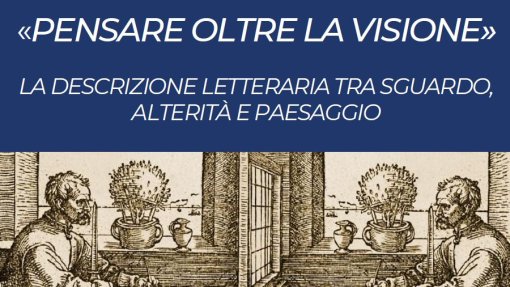 Convegno internazionale &quot;Pensare oltre la visione&quot;
