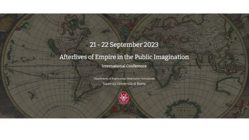 CFP Conferenza internazionale &quot;Afterlives of Empire in the Public Imagination&quot;