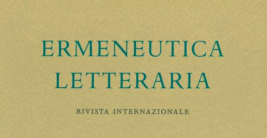 CFP "Ermeneutica letteraria" n. 23, 2027