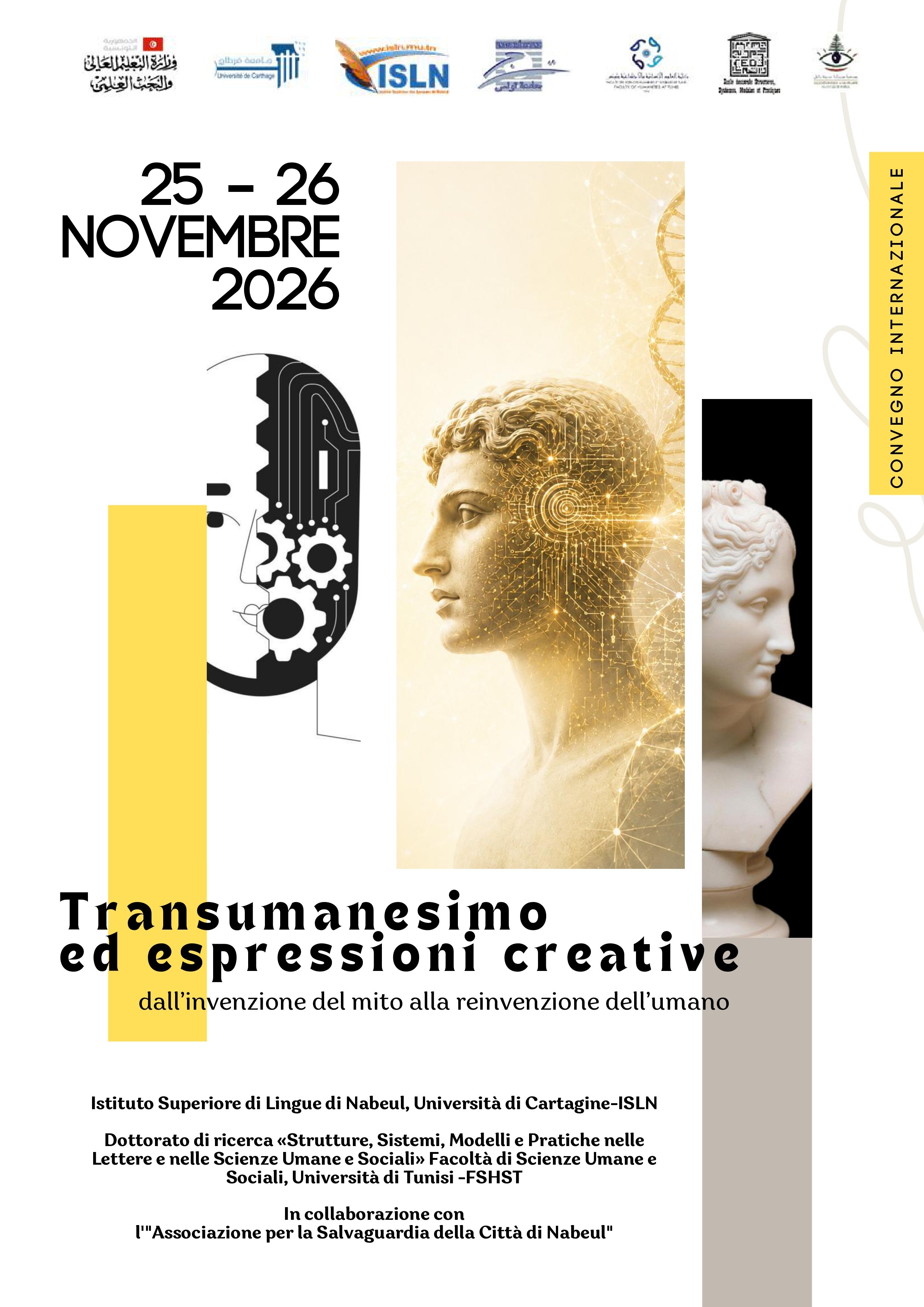 CFP Convegno internazionale: “Transumanesimo ed espressioni creative”