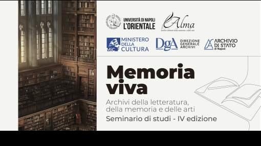 Ciclo di seminari "Memoria Viva" - IV edizione
