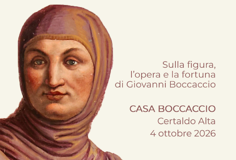 Bando premio Tesi di Laurea Magistrale e di Dottorato su Giovanni Boccaccio