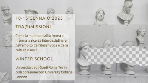 Digital Humanities Winter School Tran(s)missions