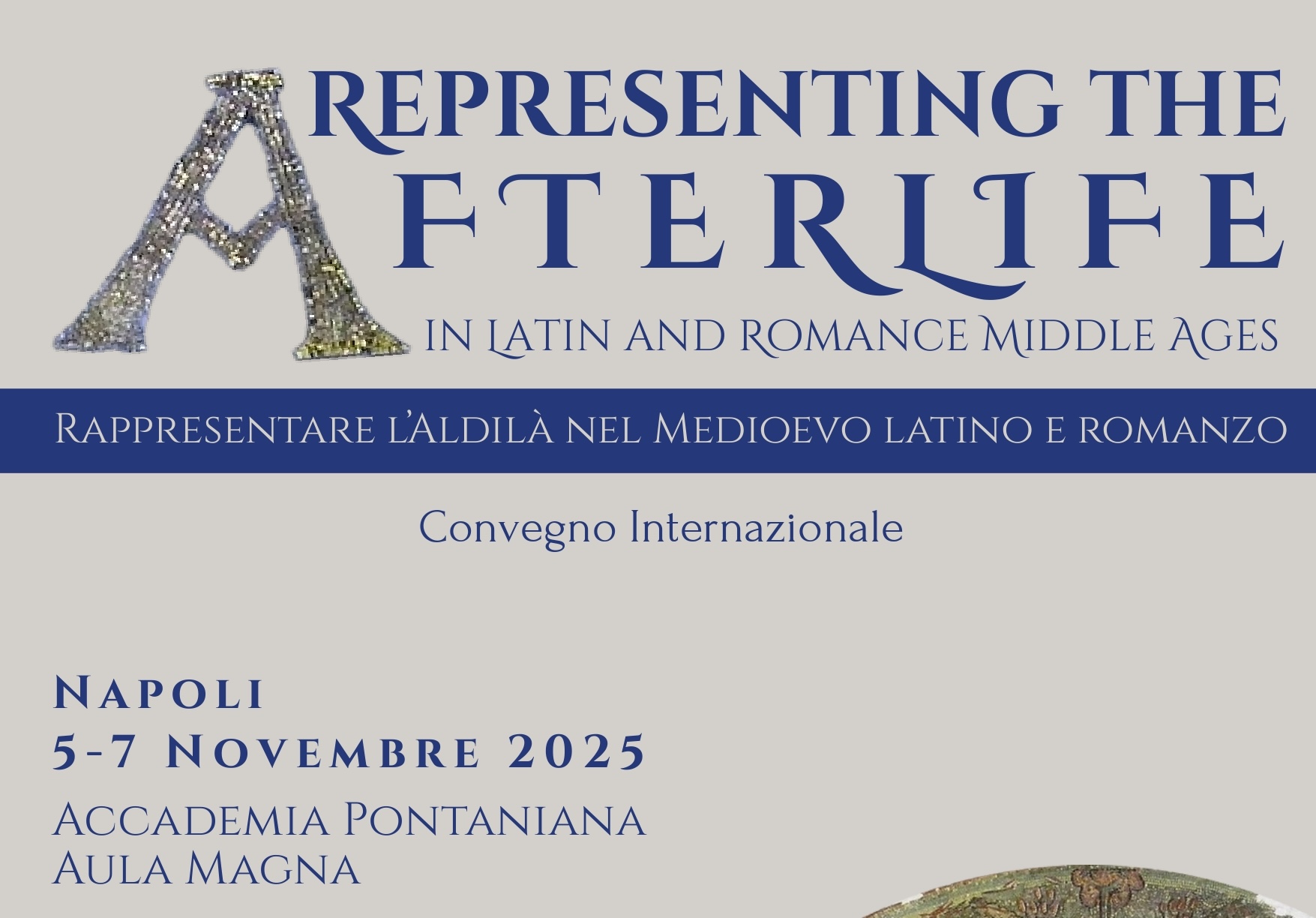 Convegno internazionale: &quot;Rappresentare l&#039;aldilà nel Medioevo latino e romanzo&quot;
