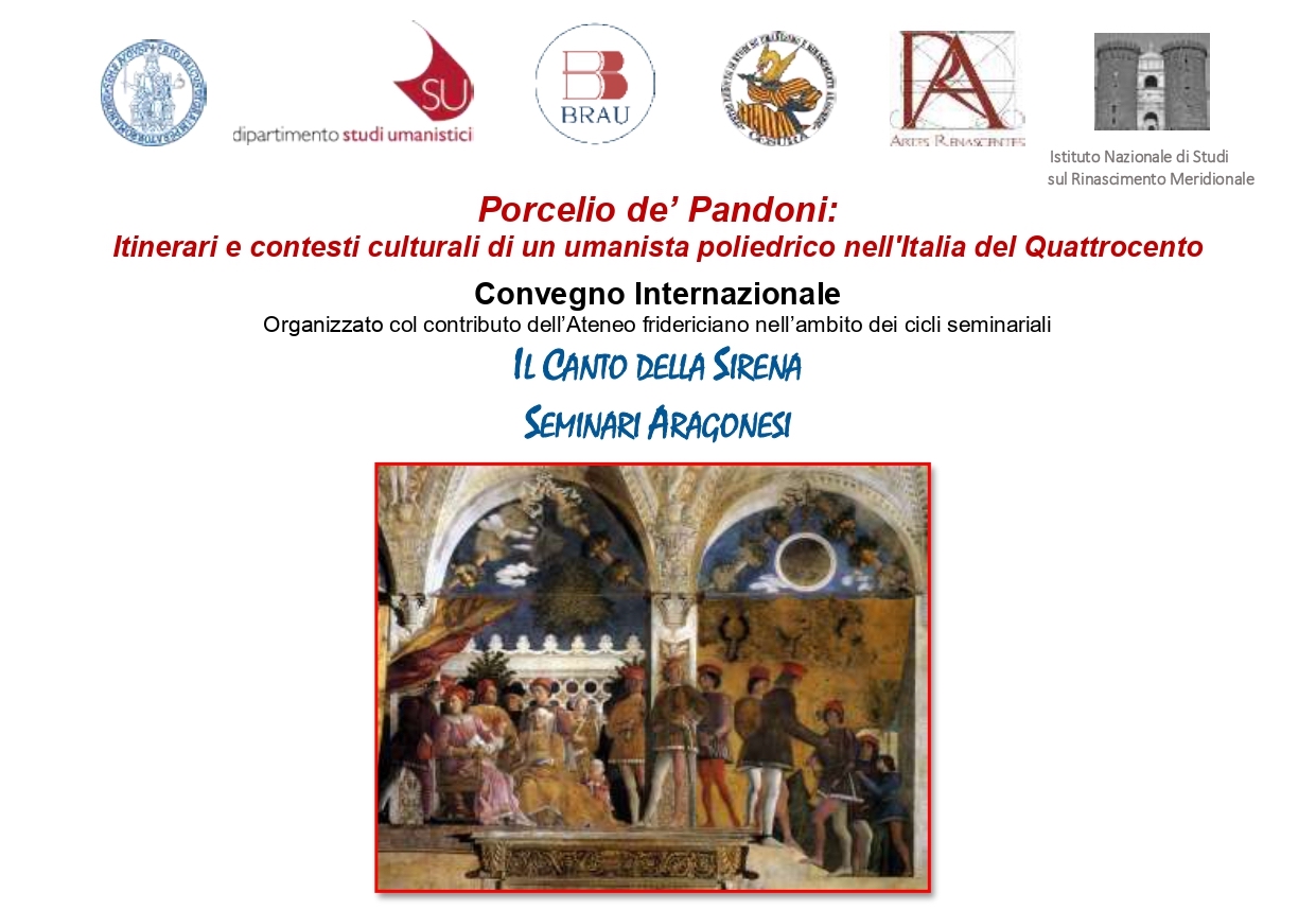 Convegno internazionale &quot;Porcelio de&#039; Pandoni: itinerari e contesti culturali di un umanista poliedrico nell&#039;Italia del Quattrocento&quot;